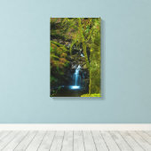 Waterfall in Argyll, Scotland Canvas print キャンバスプリント (インサイチュ (ウッドフロア))