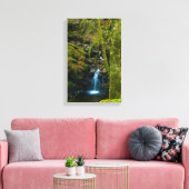 Waterfall in Argyll, Scotland Canvas print キャンバスプリント (インサイチュ (リビング))