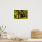 Waterfall in Argyll, Scotland Poster ポスター (キッチン)