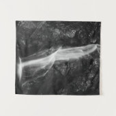 Waterfall in Hell Gorge，スロベニア タペストリー (正面(横))