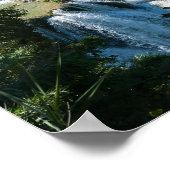 Waterfall in Krka National Park - Dalmatia,Croatia ポスター (角)