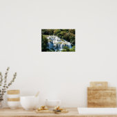 Waterfall in Krka National Park - Dalmatia,Croatia ポスター (キッチン)