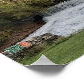 Waterfall in New Yorkポスター ポスター (角)