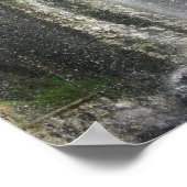 Waterfall in Nice，フランス ポスター (角)