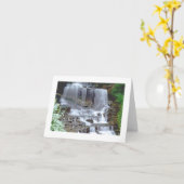 "WATERFALL" NOTECARD (PHOTO) カード (黄色い花)