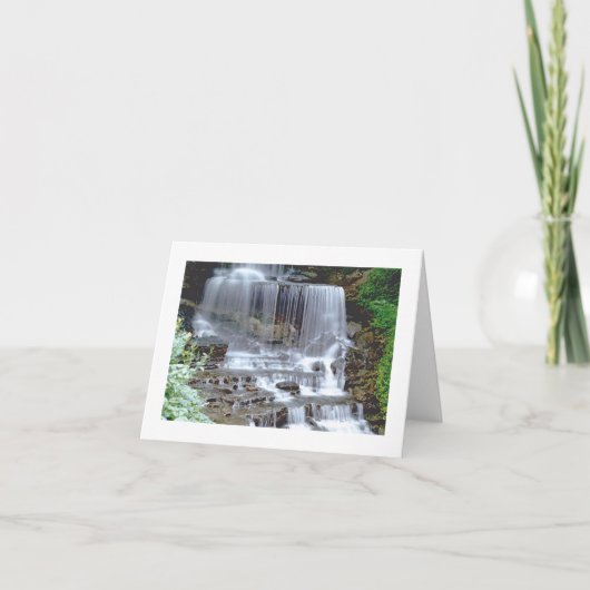 "WATERFALL" NOTECARD (PHOTO) カード (正面)