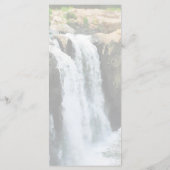 Waterfall Paterson NJのメ結婚ニュー メニュー (裏面)