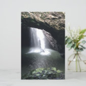 Waterfall Photograph Scrapbook Paper (スタンド正面)