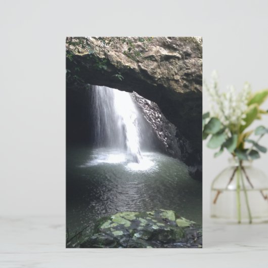 Waterfall Photograph Scrapbook Paper (スタンド正面)