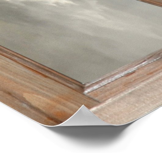 Waterfall View from a Window ポスター (角)