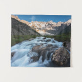 Waterfalls | Aviolo Lake, Italy タペストリー (正面(横))