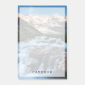 Waterfalls | Aviolo Lake, Italy ポストイット (正面)