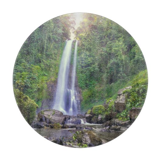 Waterfalls | Bali, Indonesia カッティングボード (正面)