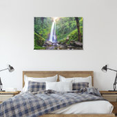 Waterfalls | Bali, Indonesia キャンバスプリント (インサイチュ (寝室))