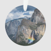 Waterfalls | Bridal Veil Falls Yosemite California オーナメント (正面)