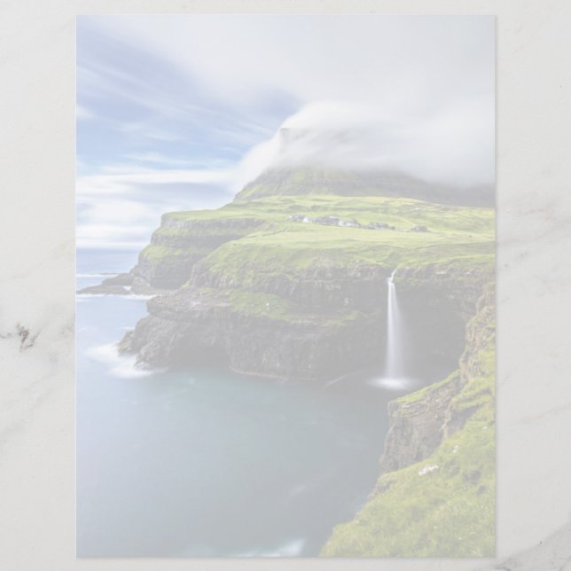 Waterfalls | Faroe Islands, Denmark (正面)