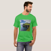 Waterfalls | Faroe Islands, Denmark Tシャツ (正面フル)