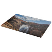 Waterfalls | Fitz Roy Mountain, Argentina カッティングボード (角)