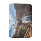 Waterfalls | Fitz Roy Mountain, Argentina バスマット (正面縦)