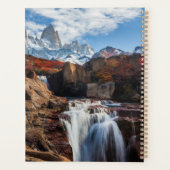 Waterfalls | Fitz Roy Mountain, Argentina プランナー手帳 (裏面)
