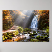 Waterfalls | Gleno, Northern Ireland ポスター (正面)
