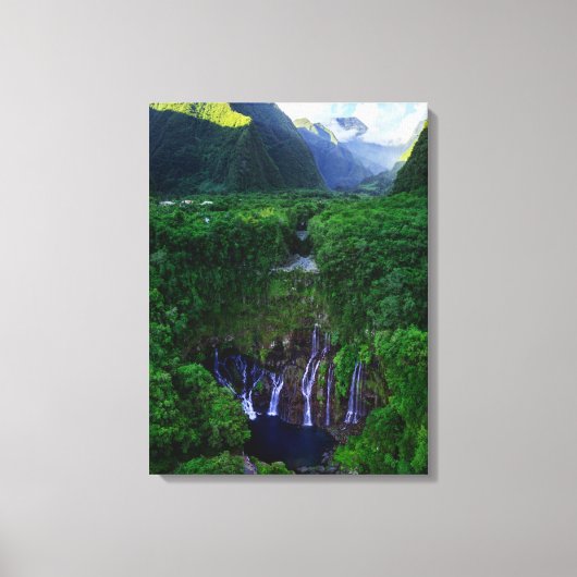 Waterfalls | Grand Galet Falls キャンバスプリント (正面)