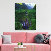 Waterfalls | Grand Galet Falls キャンバスプリント (インサイチュ (リビング))