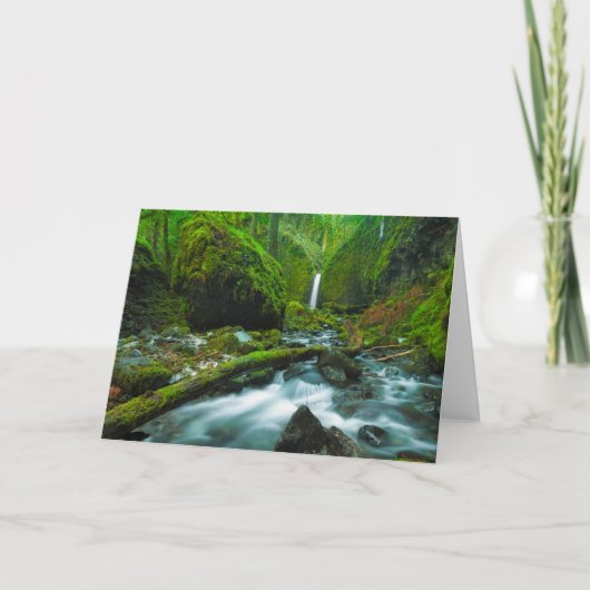 Waterfalls | Grotto Falls, Oregon カード (正面)