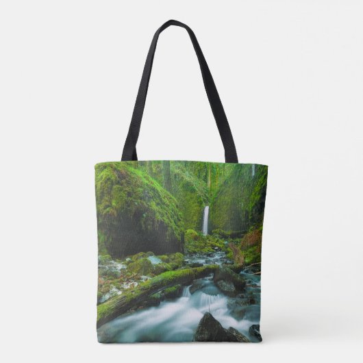 Waterfalls | Grotto Falls, Oregon トートバッグ (裏面)