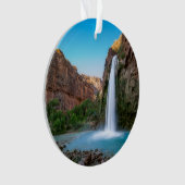 Waterfalls | Havasu Falls at Sunset オーナメント (正面)
