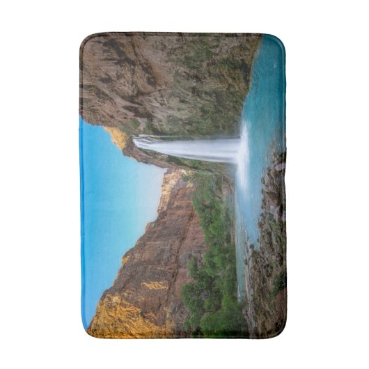 Waterfalls | Havasu Falls at Sunset バスマット (正面縦)