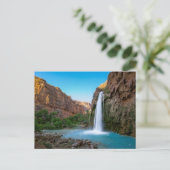 Waterfalls | Havasu Falls at Sunset ポストカード (スタンド正面)