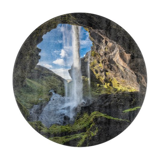 Waterfalls | Icelandic Waterfall カッティングボード (正面)