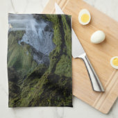 Waterfalls | Icelandic Waterfall キッチンタオル (四つ折り)