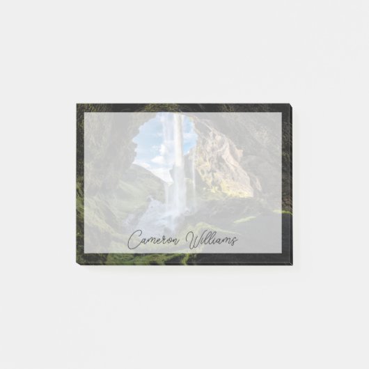 Waterfalls | Icelandic Waterfall ポストイット (正面)