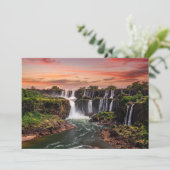 Waterfalls | Iguacu National Park サンキューカード (スタンド正面)