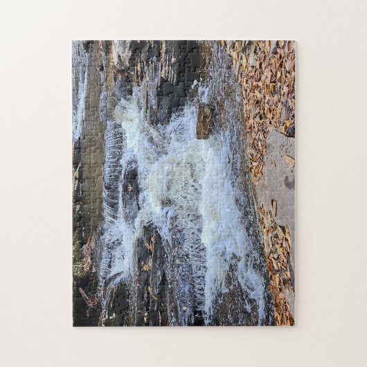 Waterfalls in the Fall Puzzle ジグソーパズル (縦)