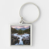 Waterfalls | Jasper National Park, Canada キーホルダー (正面)