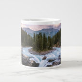 Waterfalls | Jasper National Park, Canada ジャンボコーヒーマグカップ (正面)