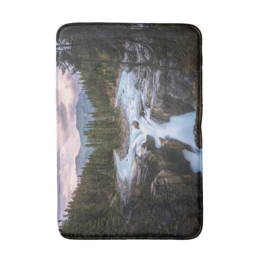 Waterfalls | Jasper National Park, Canada バスマット (正面縦)