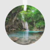 Waterfalls | Kanchanaburi, Thailand オーナメント (裏面)