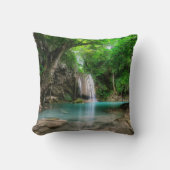 Waterfalls | Kanchanaburi, Thailand クッション (正面)