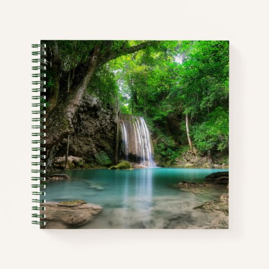 Waterfalls | Kanchanaburi, Thailand ノートブック (正面)