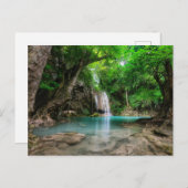 Waterfalls | Kanchanaburi, Thailand ポストカード (正面/裏面)