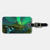 Waterfalls | Kirkjufellfoss Waterfall, Iceland ラゲッジタグ (正面横)