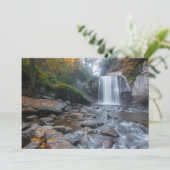 Waterfalls | Looking Glass Waterfalls サンキューカード (スタンド正面)