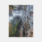 Waterfalls | Looking Glass Waterfalls フリースブランケット (正面)