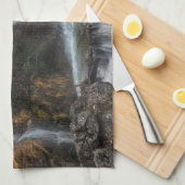 Waterfalls | Los Chorros Waterfall キッチンタオル (四つ折り)