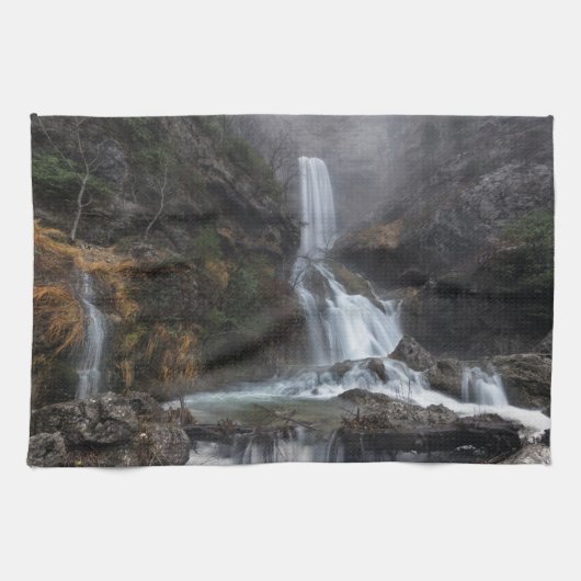 Waterfalls | Los Chorros Waterfall キッチンタオル (横)