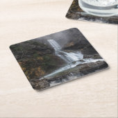 Waterfalls | Los Chorros Waterfall スクエアペーパーコースター (アングル)